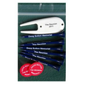 Combo Golf Pack with Ball Marker/ Divot Tool & Tees